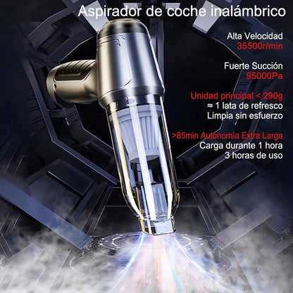 Aspiradora inalámbrica para coche
